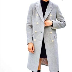 Aritzia Babaton | Bryan Grey Wool and Cashmere coat size Small